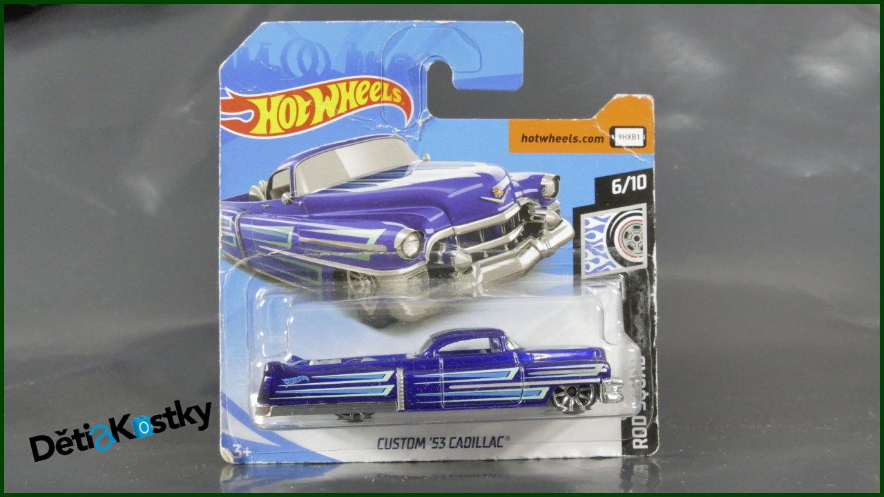Auto Model Hot Wheels Autíčko Custom '53 Cadillac (ROD SQUAD)