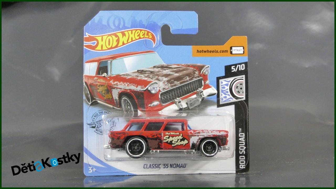 Auto Model Hot Wheels Autíčko Classic '55 Nomad (ROD SQUAD)