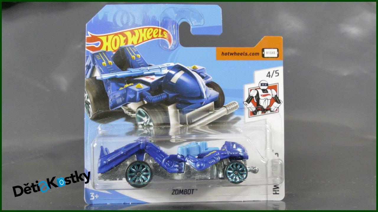Auto Model Hot Wheels Autíčko Zombot (HW ROBOTS)