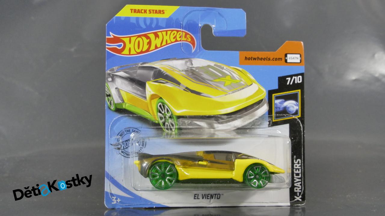 Auto Model Hot Wheels Autíčko El Viento (X-RAYCERS)