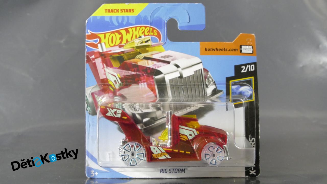 Auto Model Hot Wheels Autíčko Rig Storm (X-RAYCERS)
