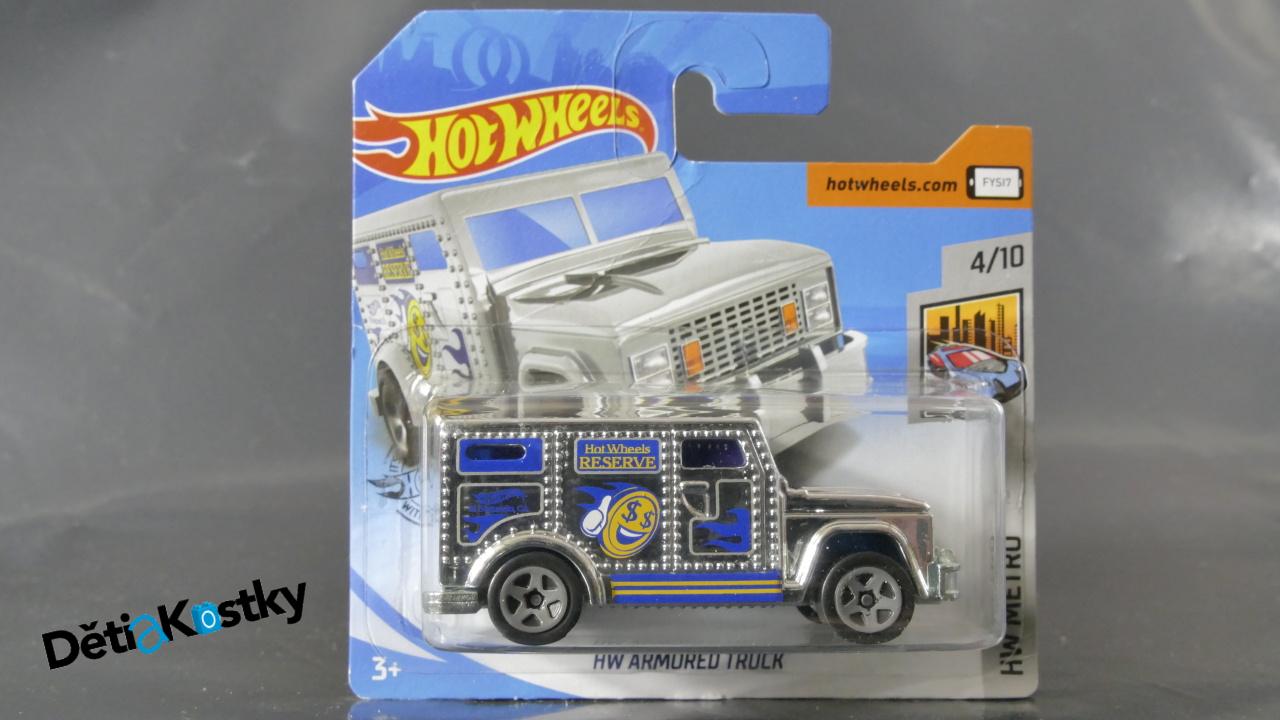 Auto Model Hot Wheels Autíčko HW Armored Truck (HW METRO)