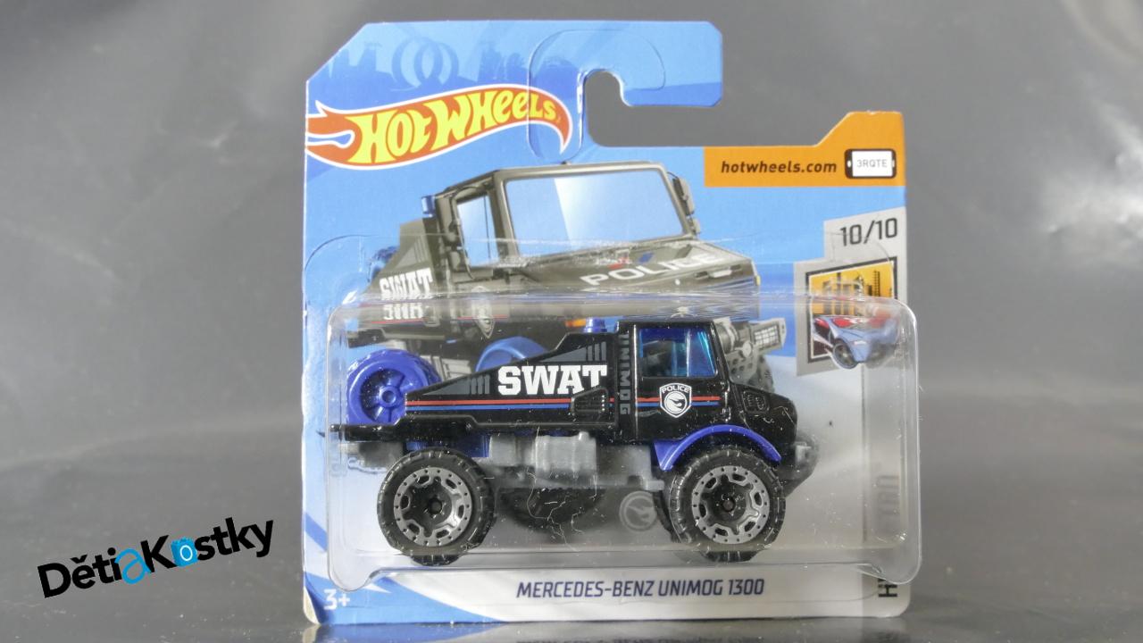 Auto Model Hot Wheels Autíčko Mercedes-Benz Unimog 1300 (HW METRO)