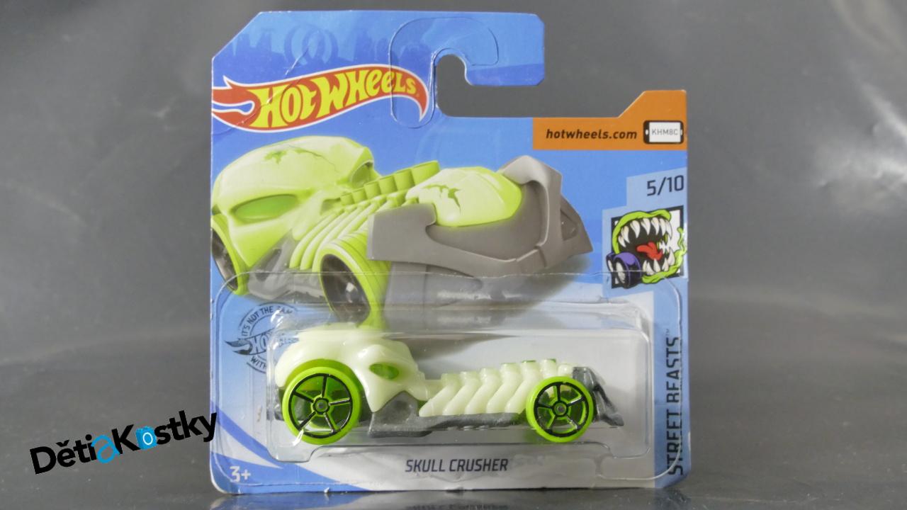 Auto Model Hot Wheels Autíčko Skull Crusher (STREET BEASTS)
