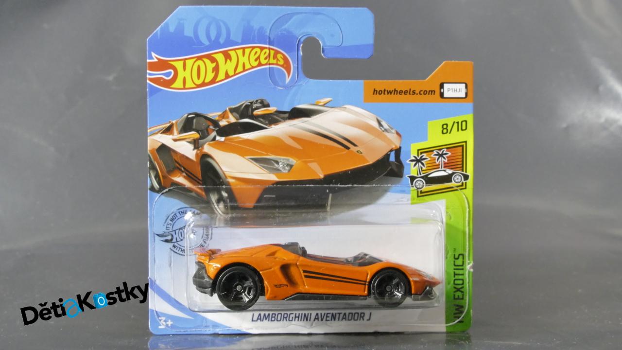 Auto Model Hot Wheels Autíčko Lamborghini Aventador J (HW EXOTICS)