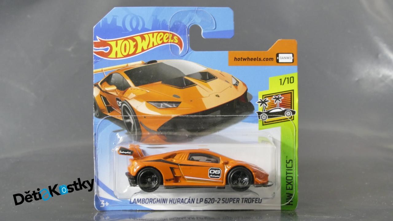 Auto Model Hot Wheels Autíčko Lamborghini Huracán LP 620-2 Super Trofeo (HW EXOTICS)