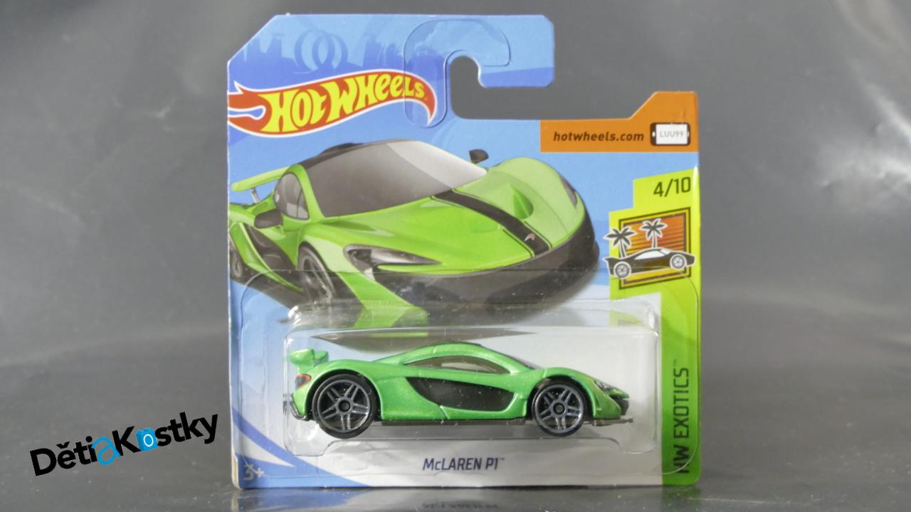 Auto Model Hot Wheels Autíčko McLaren P1 (HW EXOTICS)