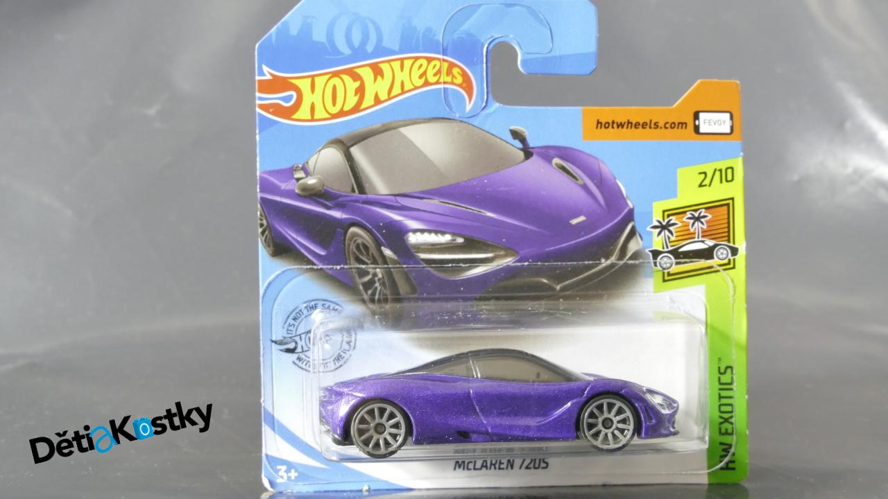Auto Model Hot Wheels Autíčko McLaren 720S (HW EXOTICS)