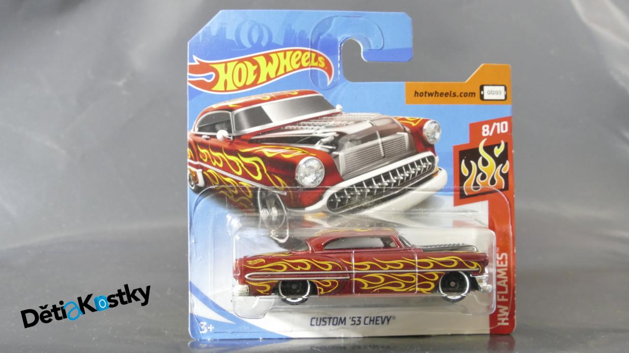 Auto Model Hot Wheels Autíčko Custom '53 Chevy (HW FLAMES)