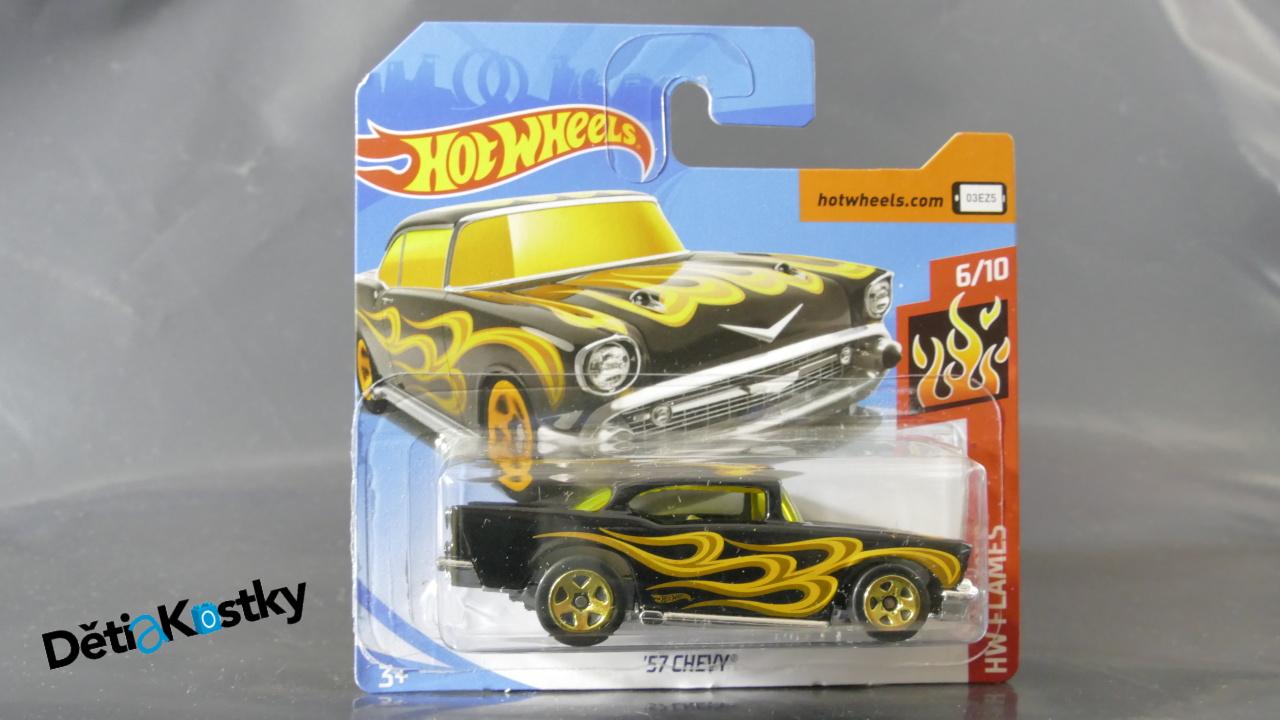 Auto Model Hot Wheels Autíčko '57 Chevy (HW FLAMES)