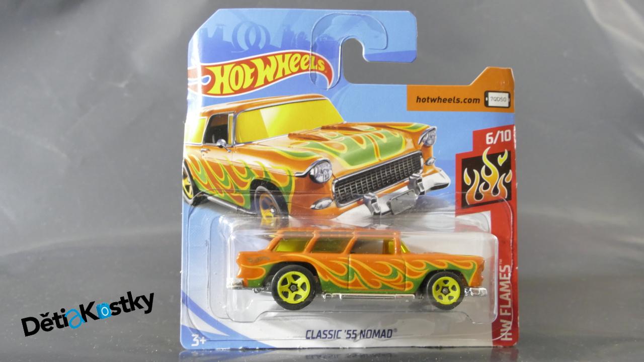 Auto Model Hot Wheels Autíčko Classic '55 Nomad (HW FLAMES)