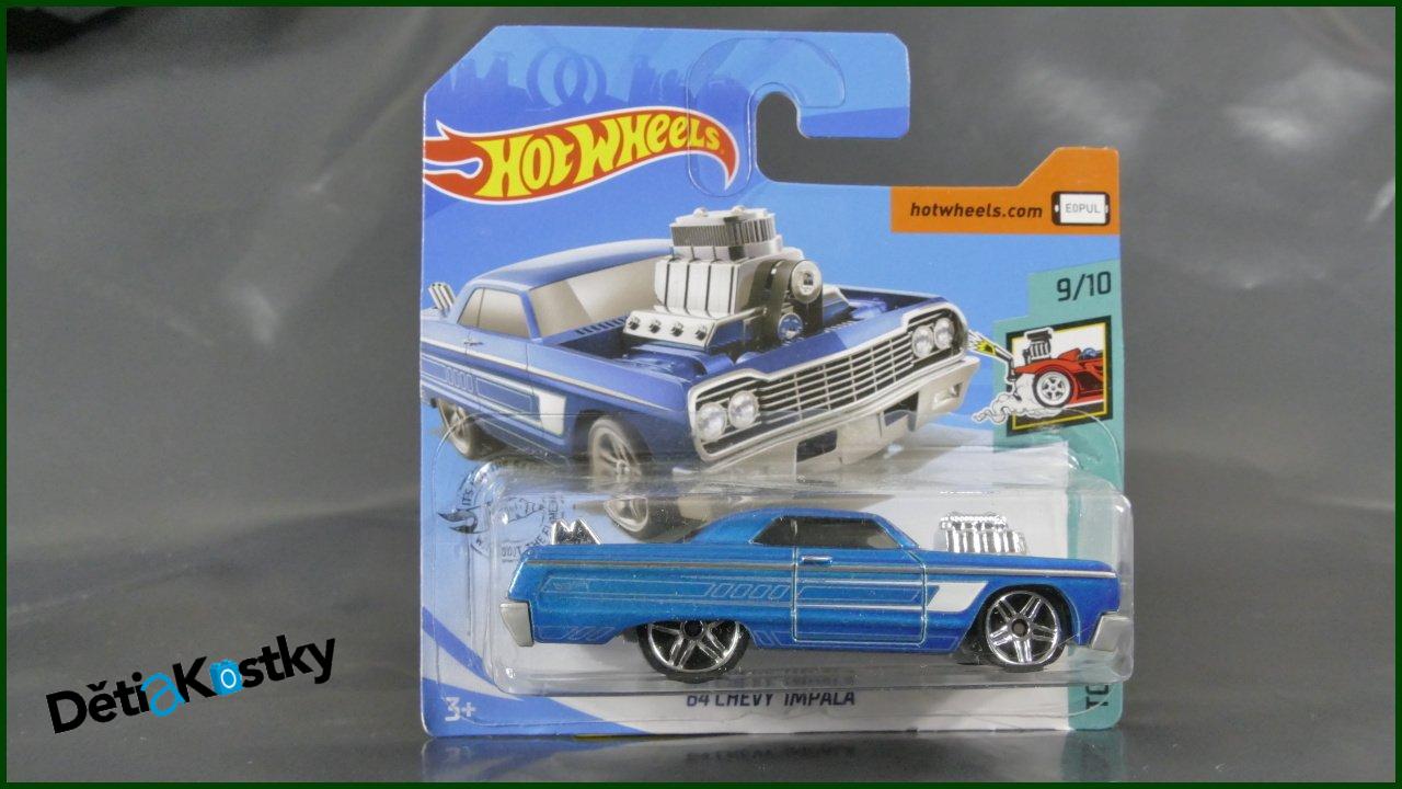 Angličák Hot Wheels Autíčko '64 Chevy Impala (TOONED)