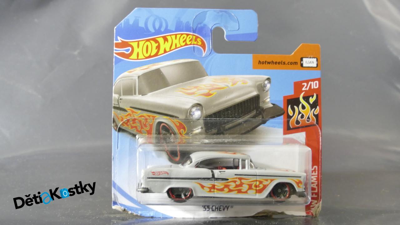 Auto Model Hot Wheels Autíčko '55 Chevy (HW FLAMES)