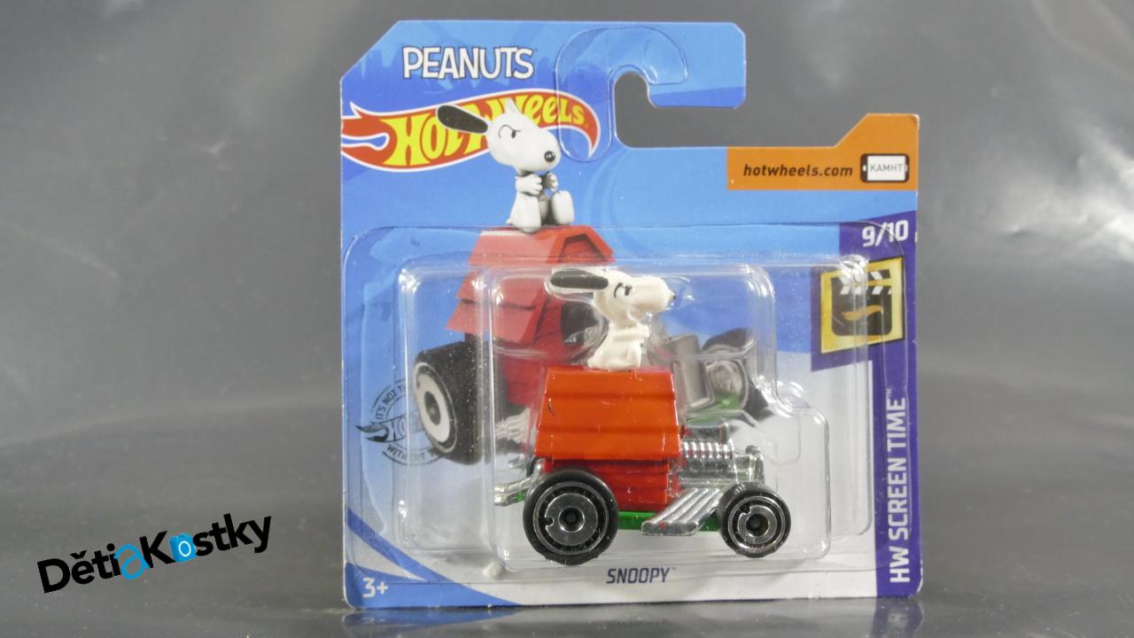 Auto Model Hot Wheels Autíčko Snoopy (HW SCREEN TIME)