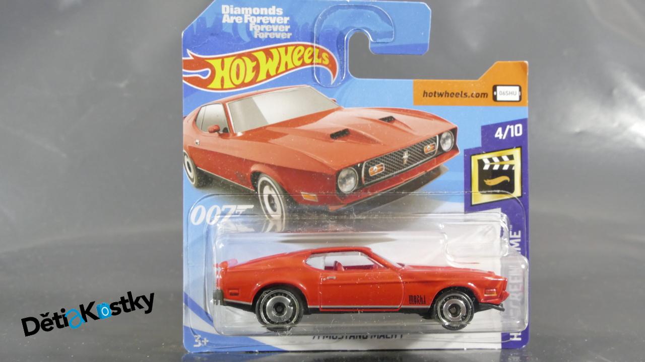 Auto Model Hot Wheels Autíčko '71 Mustang Mach I (HW SCREEN TIME)