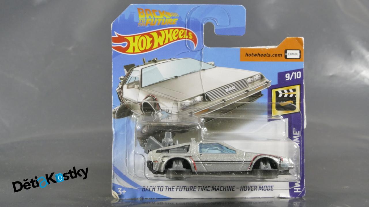 Auto Model Hot Wheels Autíčko Back To The Future Time Machine - Hower Mode (HW SCREEN TIME)