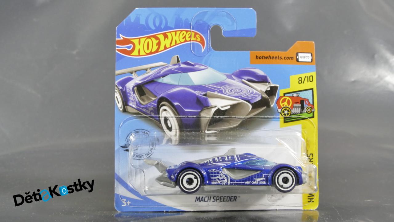 Auto Model Hot Wheels Autíčko Mach Speeder (HW ART CARS)