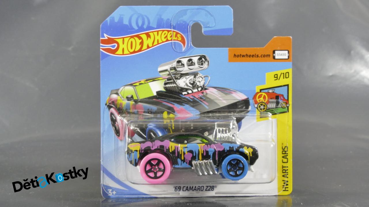 Auto Model Hot Wheels Autíčko '69 Camaro Z28 (HW ART CARS)