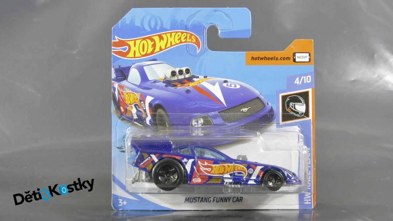 Auto Model Hot Wheels Autíčko Mustang Funny Car (HW RACE TEAM)