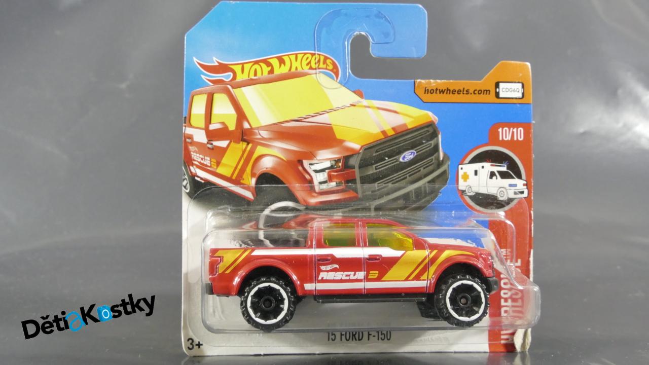Auto Model Hot Wheels Autíčko '15 Ford F-150 (HW RESCUE)