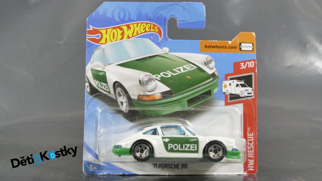 Auto Model Hot Wheels Autíčko '71 Porsche 911 (HW RESCUE)