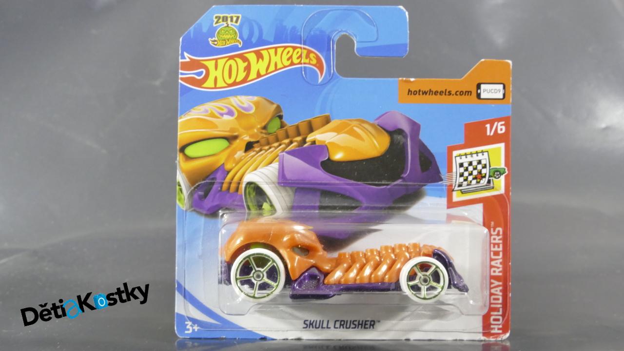 Auto Model Hot Wheels Autíčko Skull Crusher (HOLIDAY RACERS)