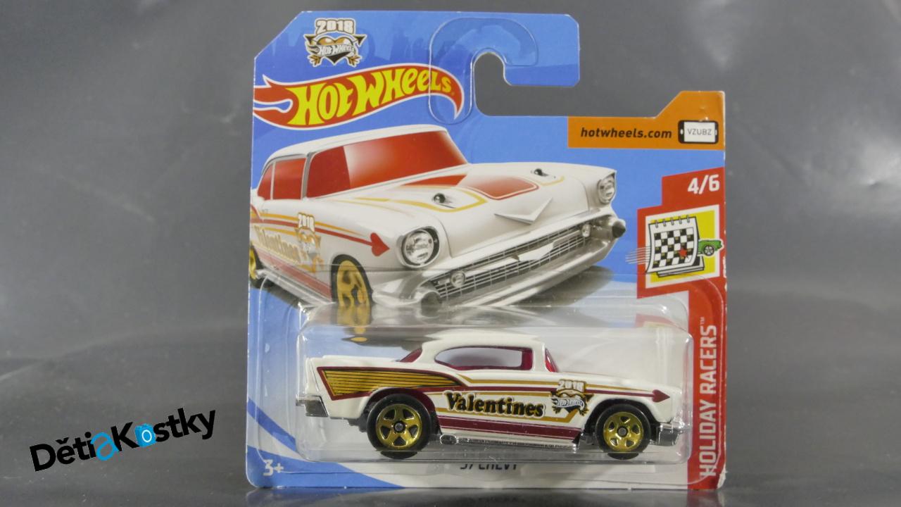 Auto Model Hot Wheels Autíčko '57 Chevy (HOLIDAY RACERS)