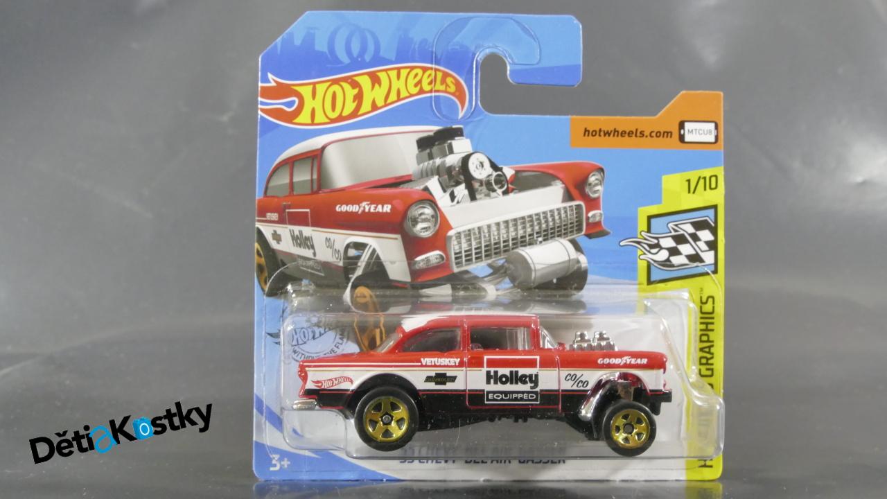 Auto Model Hot Wheels Autíčko '55 Chevy Bel Air Gasser (HW SPEED GRAPHICS)