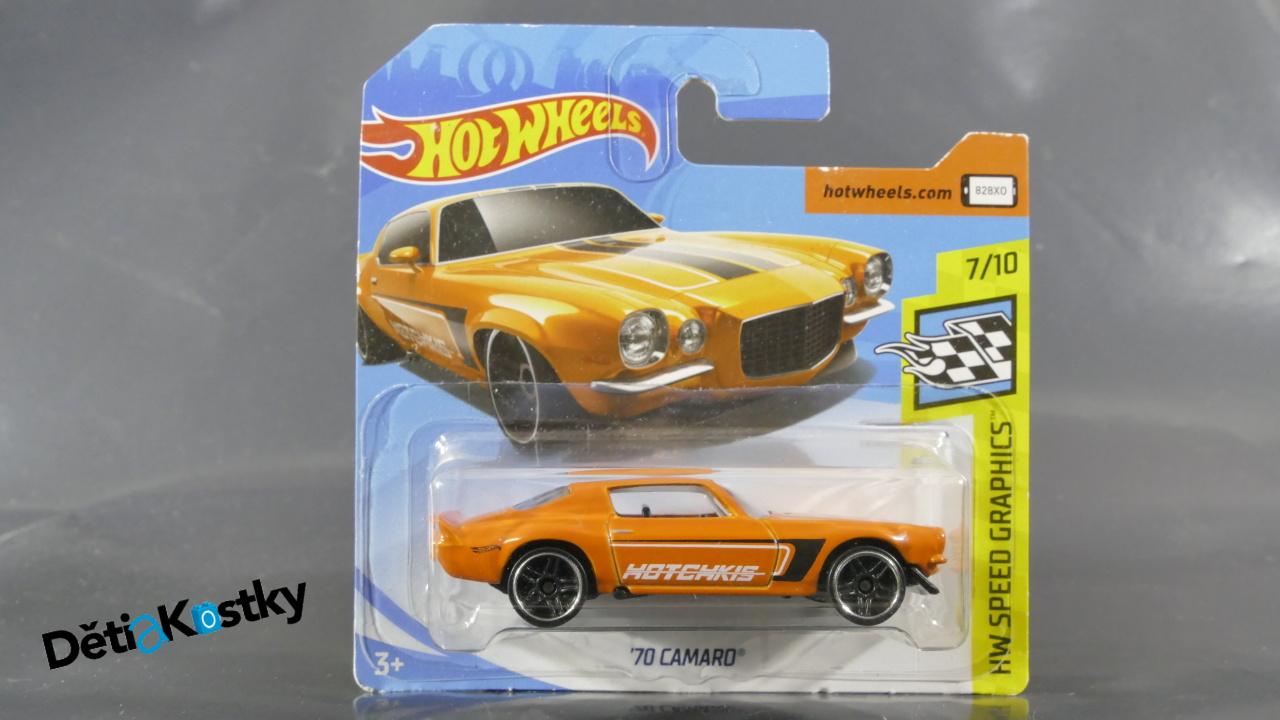 Auto Model Hot Wheels Autíčko '70 Camaro (HW SPEED GRAPHICS)