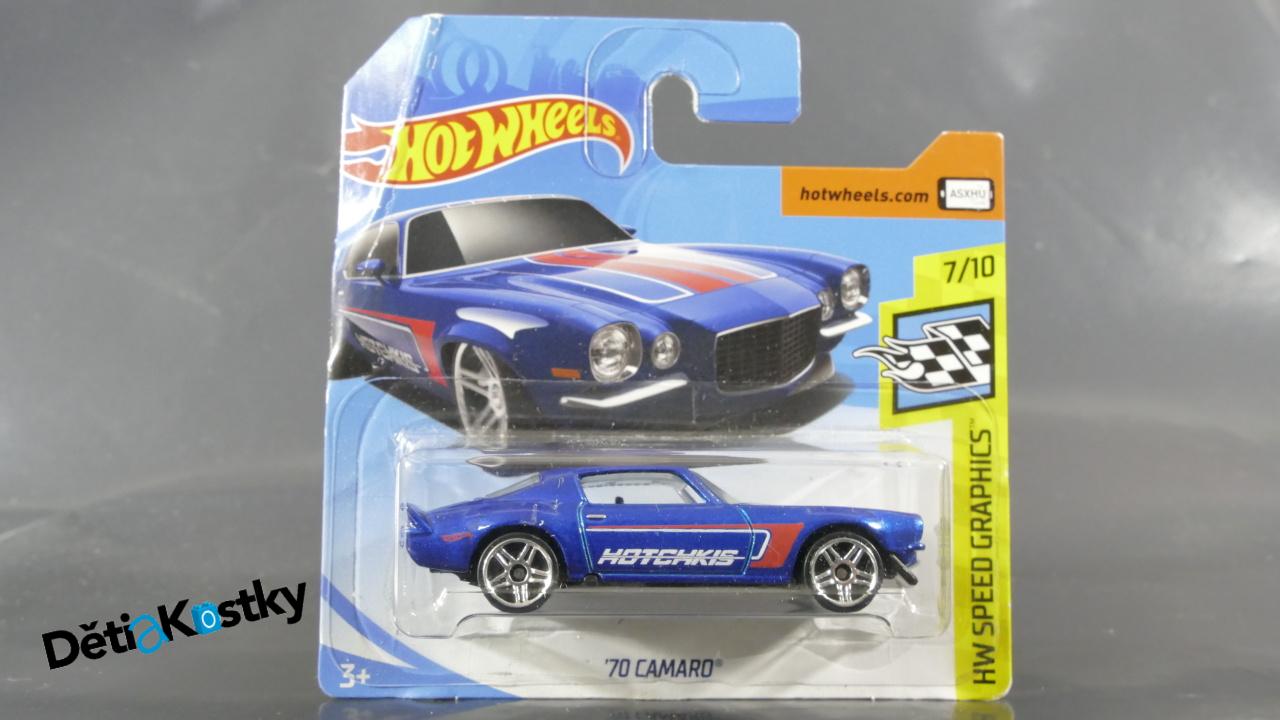 Auto Model Hot Wheels Autíčko '70 Camaro (HW SPEED GRAPHICS)