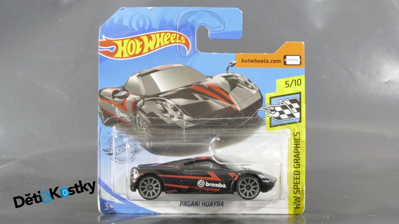Auto Model Hot Wheels Autíčko Pagani Huayra (HW SPEED GRAPHICS)