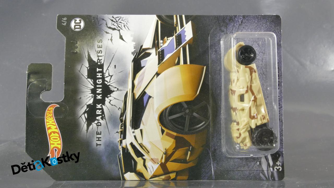 Auto Model Hot Wheels Autíčko Batman Tumbler (THE DARK KNIGHT RISES)