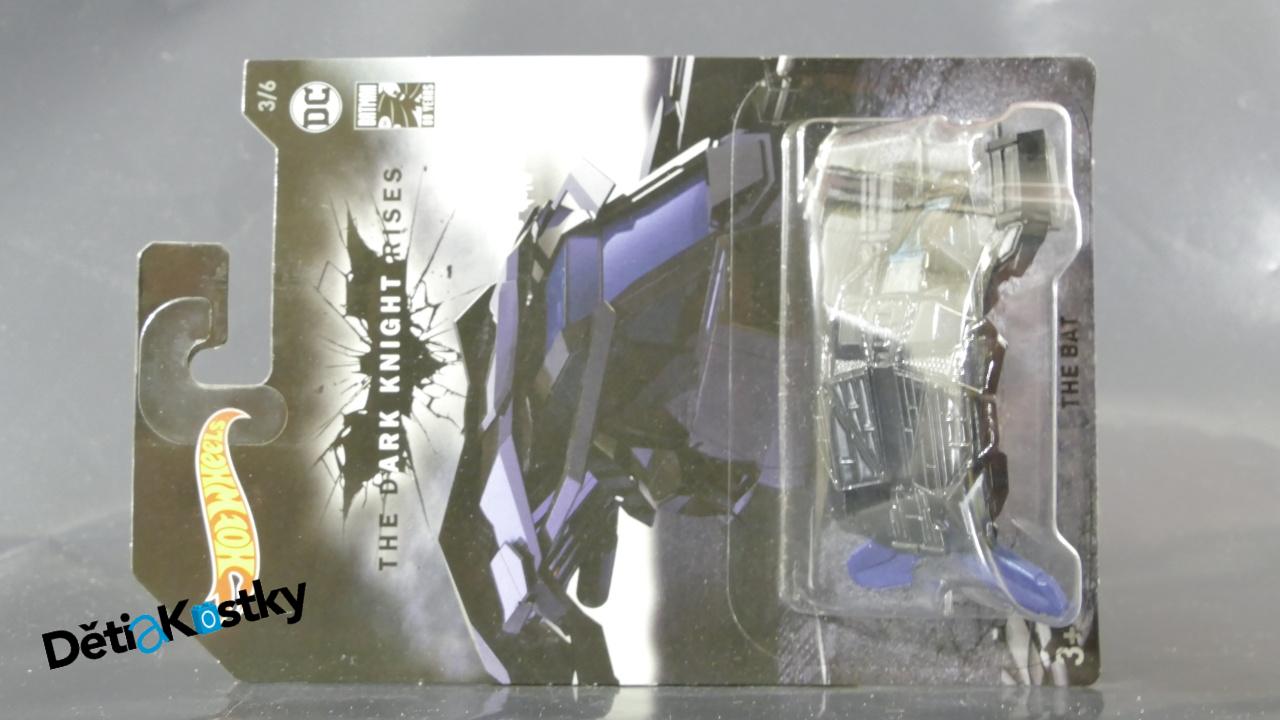 Auto Model Hot Wheels Autíčko The Bat (THE DARK KNIGHT RISES)