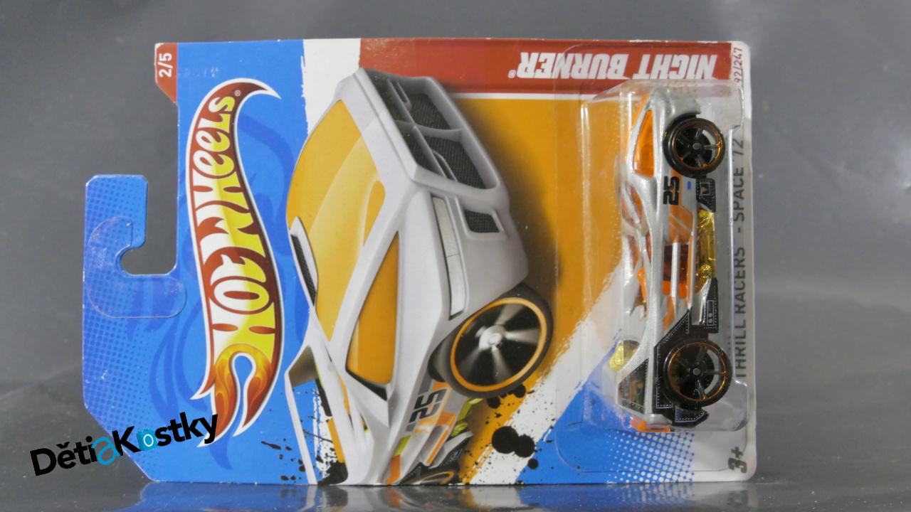 Auto Model Hot Wheels Autíčko Thrill Racers - Space '12 (NIGHT BURNER)