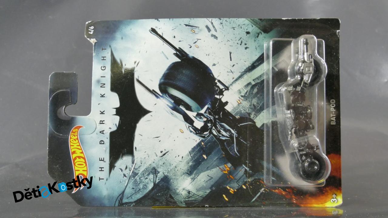 Auto Model Hot Wheels Autíčko Bat-Pod (THE DARK KNIGHT)