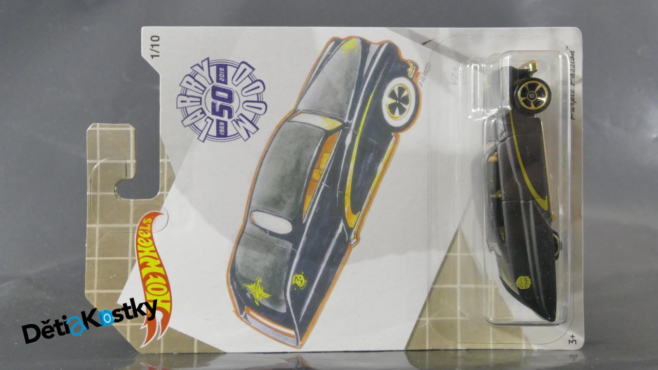 Model Angličák Hot Wheels Autíčko Purple Passion (LARRY WOOD)