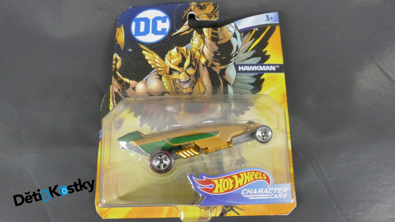 Model Angličák Hot Wheels Autíčko Hawkman (CHARACTER CARS)
