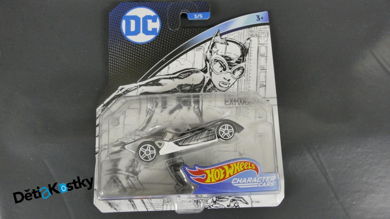 Model Angličák Hot Wheels Autíčko Catwoman (CHARACTER CARS)
