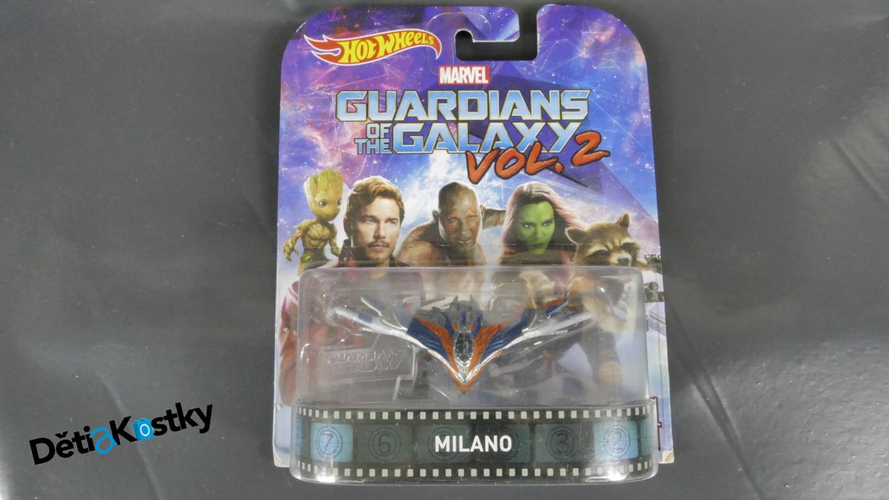 Model Angličák Hot Wheels Autíčko Milano (GUARDIANS OF THE GALAXY VOL.2)