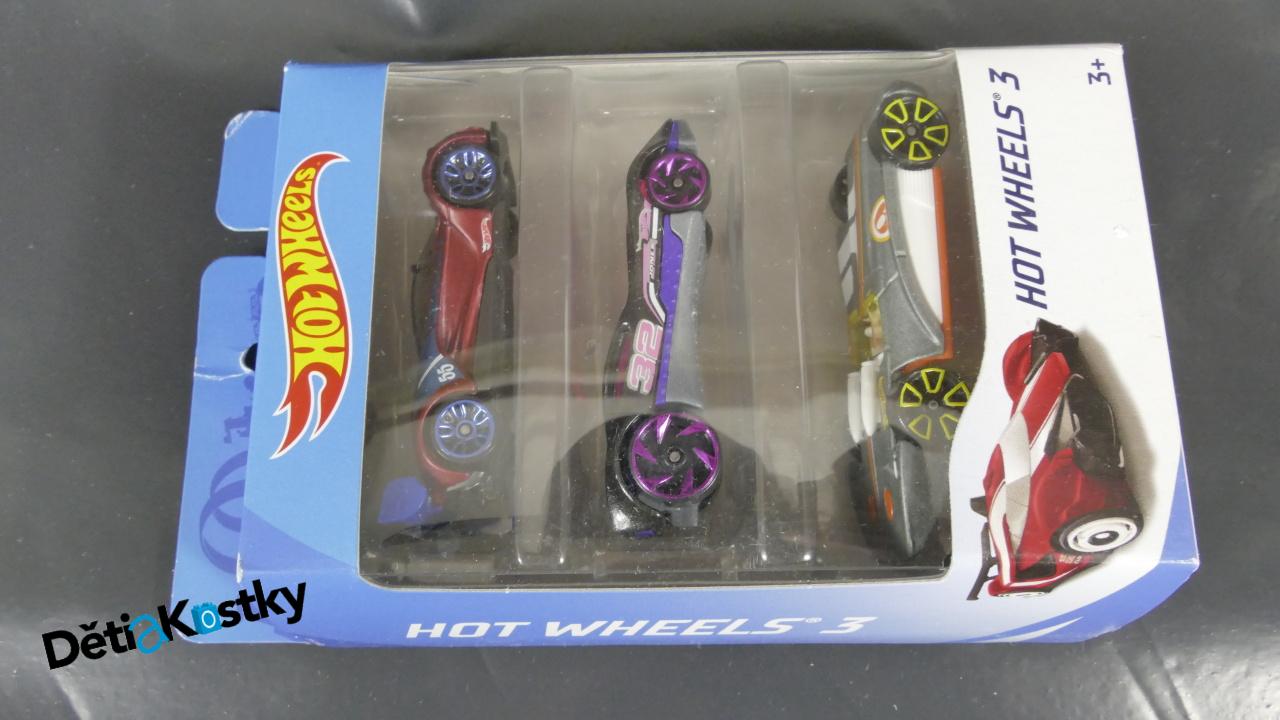 Model Angličák Hot Wheels 3 Pack
