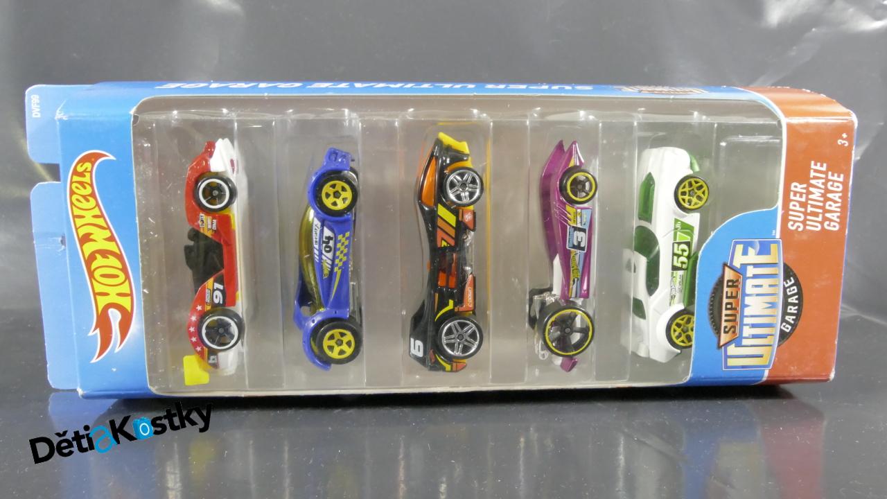 Model Angličák Hot Wheels 5 Pack (SUPER ULTIMATE GARAGE)