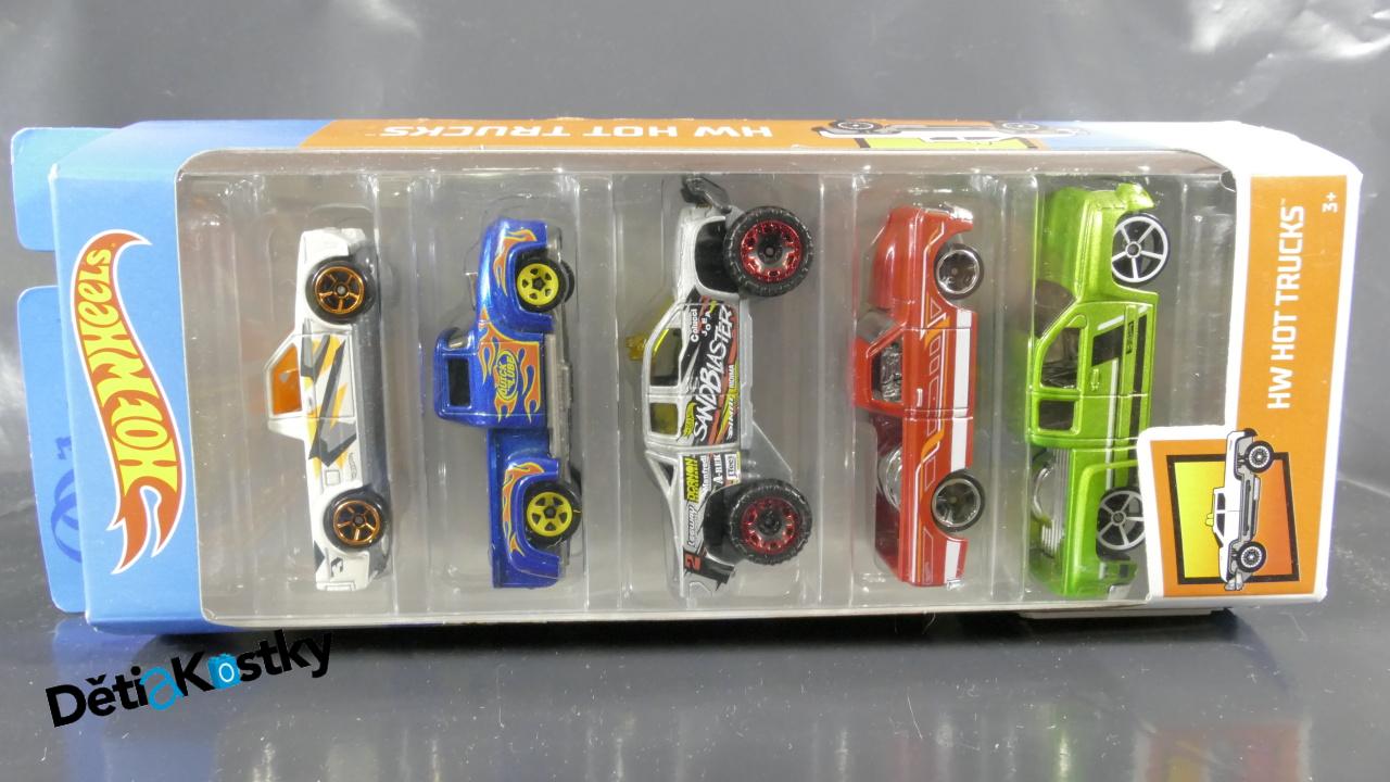 Model Angličák Hot Wheels 5 Pack (HW HOT TRUCKS)