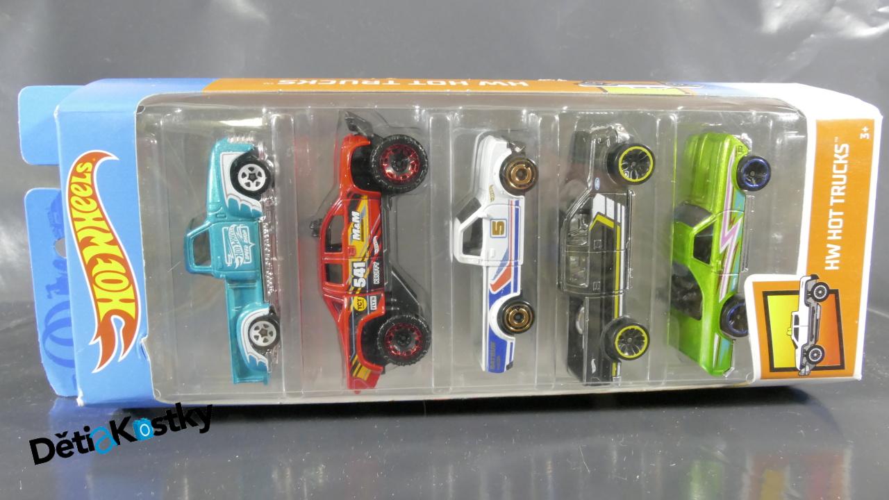 Model Angličák Hot Wheels 5 Pack (HW HOT TRUCKS)