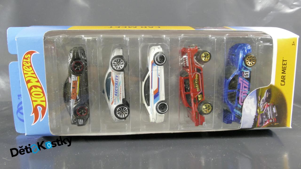 Model Angličák Hot Wheels 5 Pack (CAR MEET)