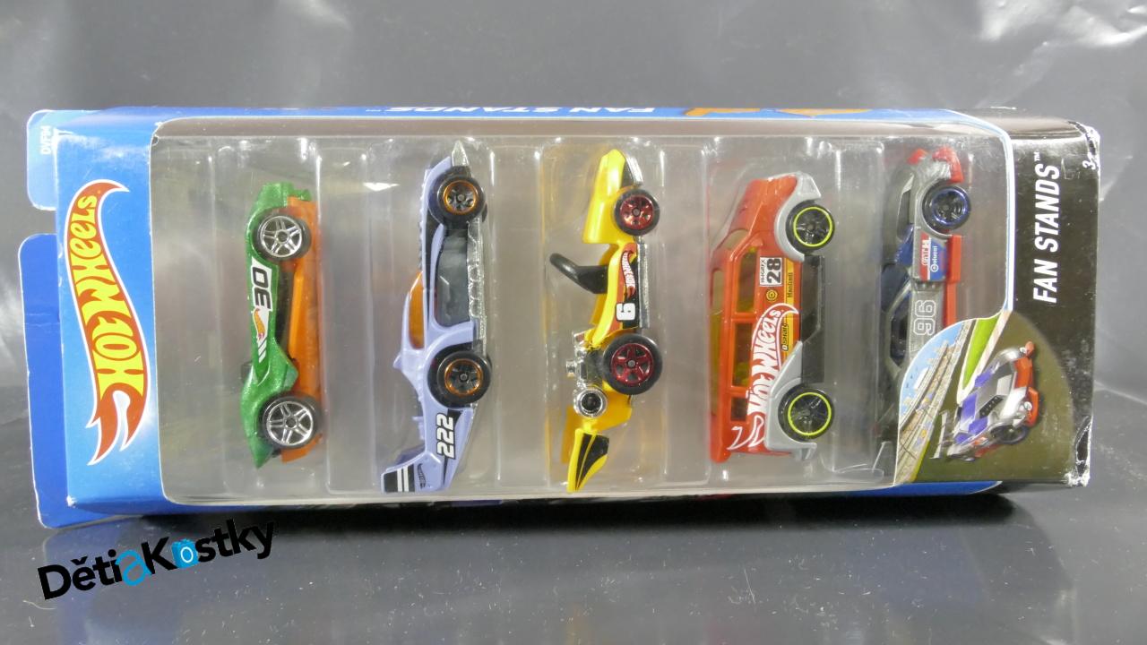 Model Angličák Hot Wheels 5 Pack (FAN STANDS)