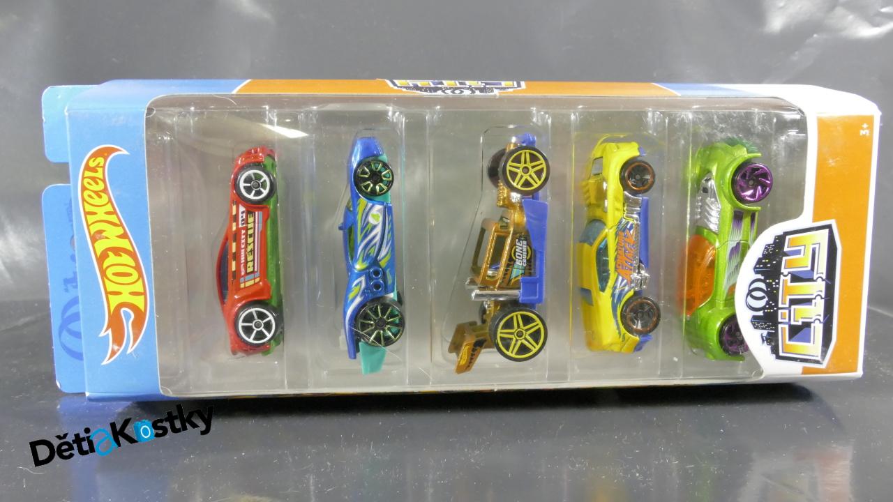 Model Angličák Hot Wheels 5 Pack (CITY)