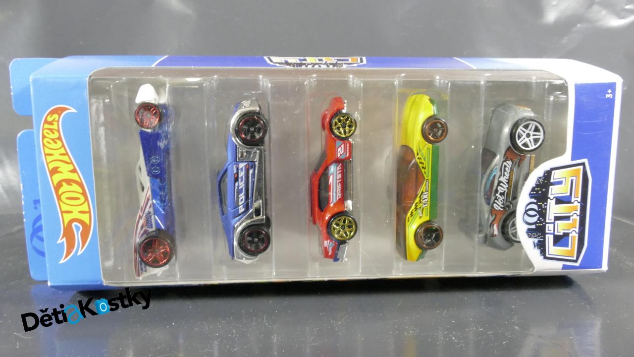 Model Angličák Hot Wheels 5 Pack (CITY)