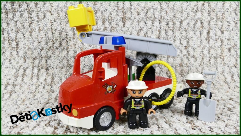 Lego® Duplo® Hasičské Auto se Žebříkem a Majáčkem