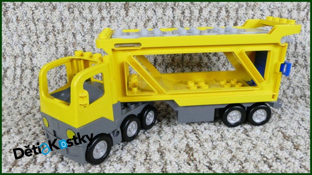 Lego® Duplo® Přeprava Aut - Žlutý Tahač
