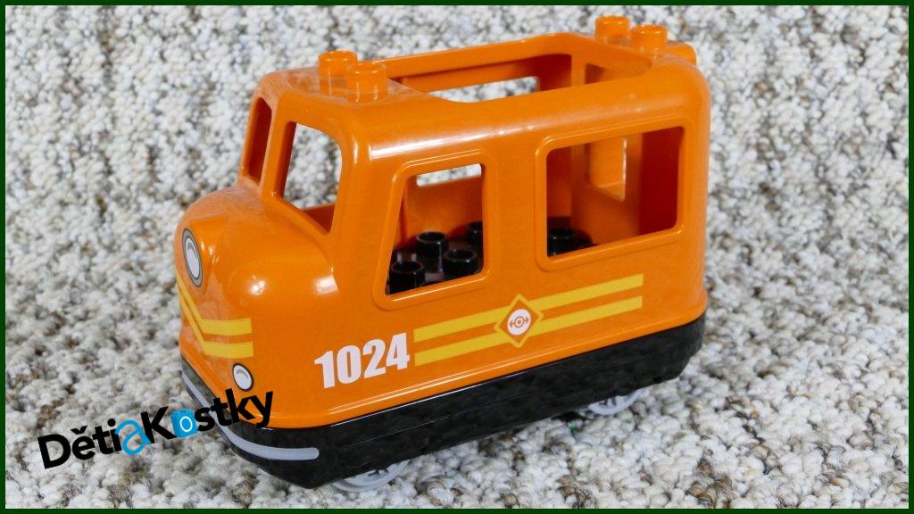 Lego® Duplo® Mašinka Oranžová - Nový Typ